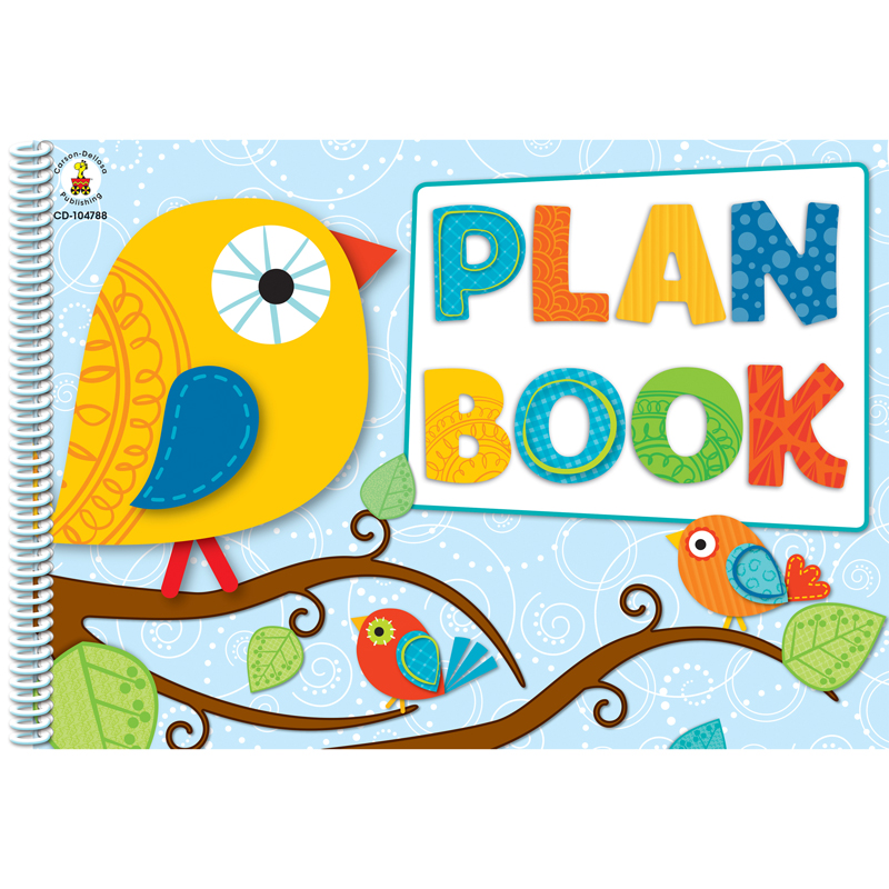 (2 Ea) Boho Birds Plan Book