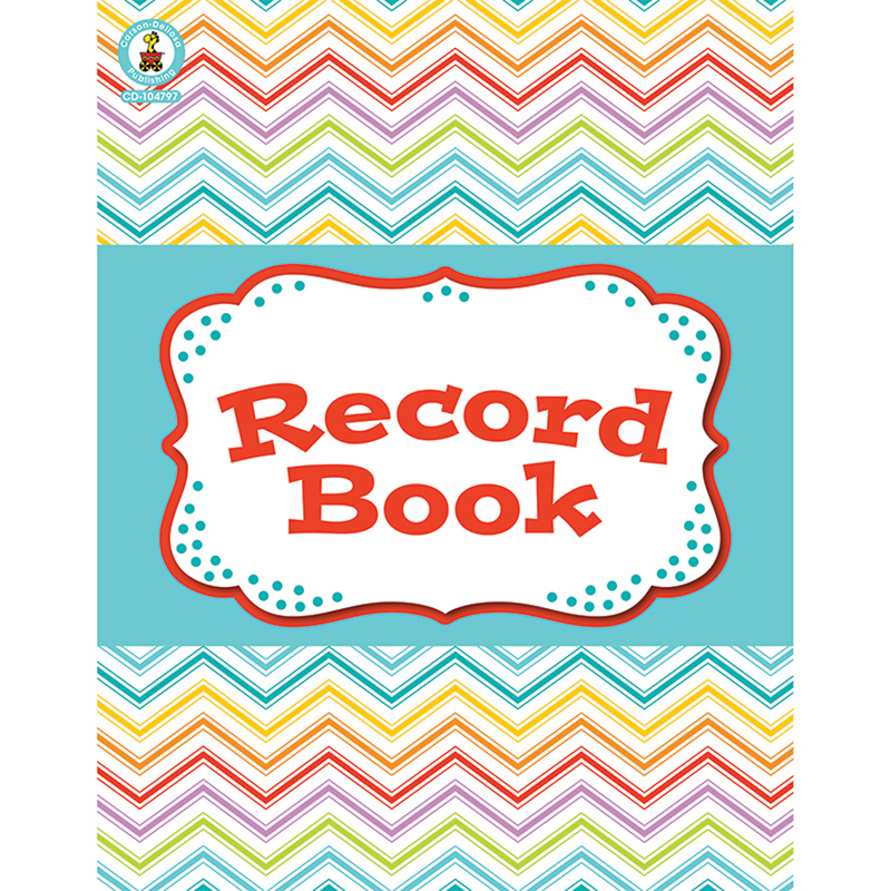 Chevron Record Book Book