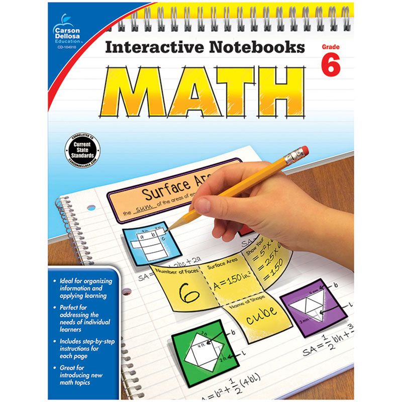 Interactive Notebooks Math Gr 6