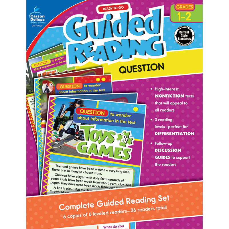 Guided Reading Question Gr 1-2
