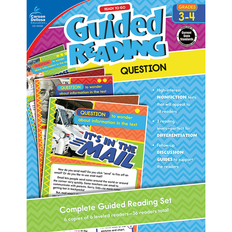 Guided Reading Question Gr 3-4