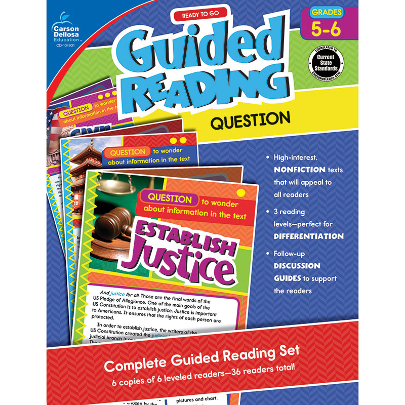 Guided Reading Question Gr 5-6