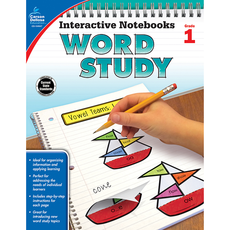 Word Study Book Grade 1