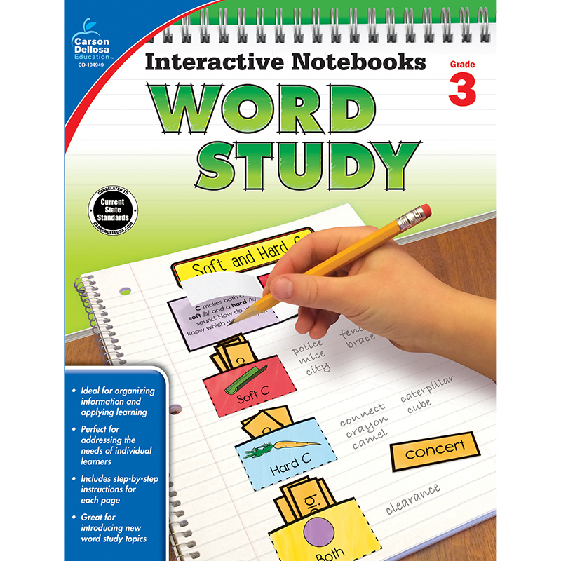 Word Study Book Grade 3