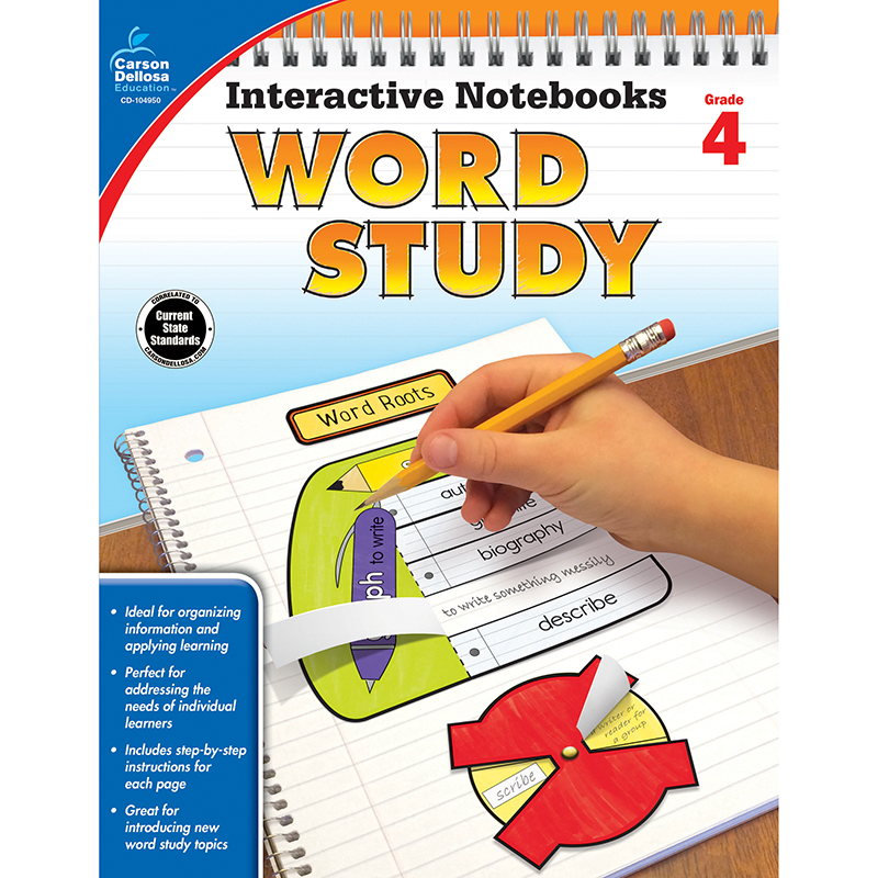 Word Study Book Grade 4