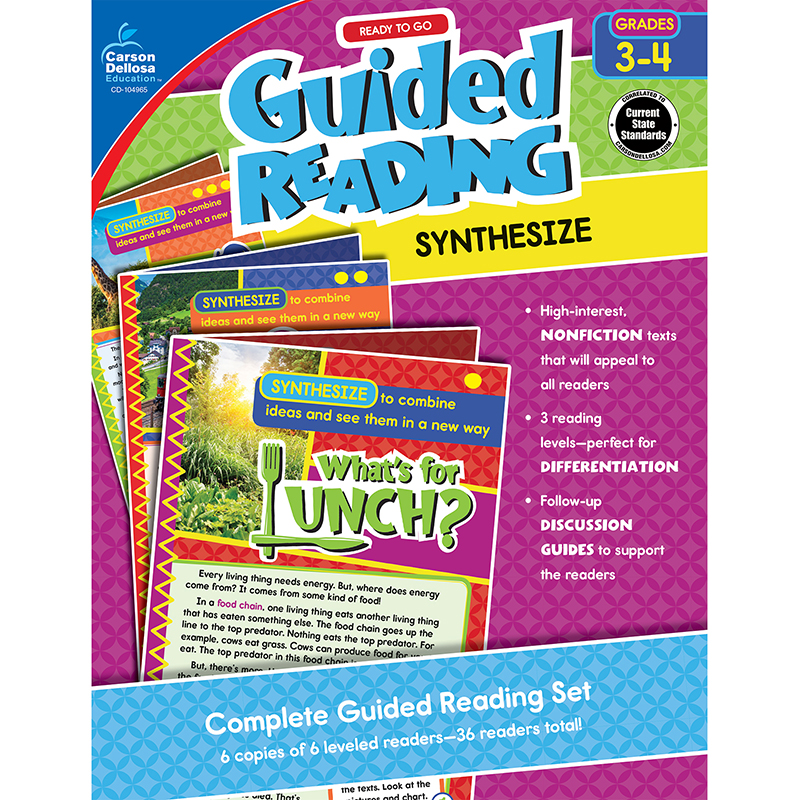 Guided Reading Synthesize Gr 3-4
