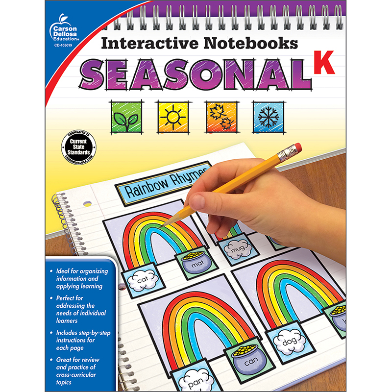 Interactive Notebooks Seasonal Gr K