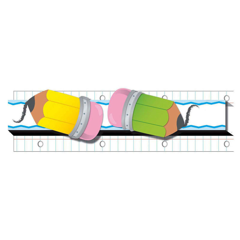 Pop-Its Pencils Border