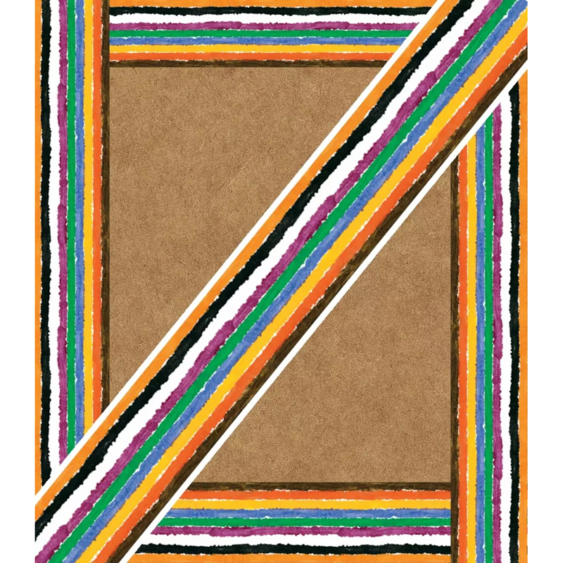 Brown Bear Stripes Straight Border