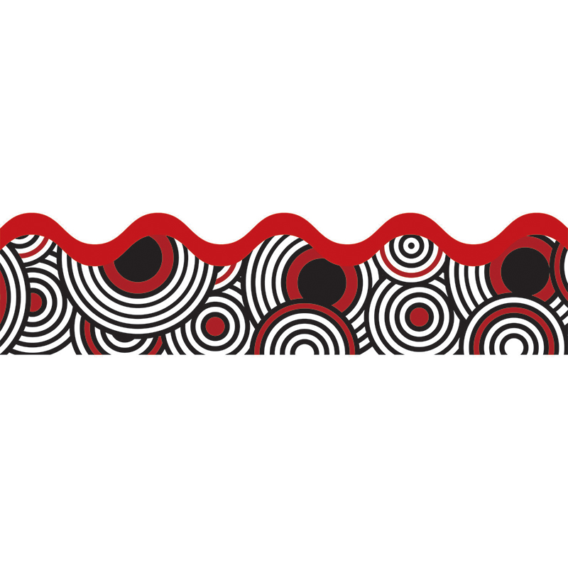 (6 Pk) Deco Dots Border