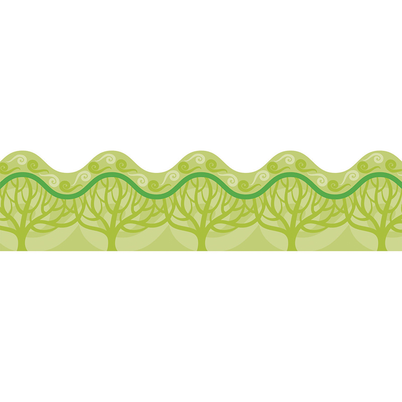 (6 Pk) Eco Trees Border