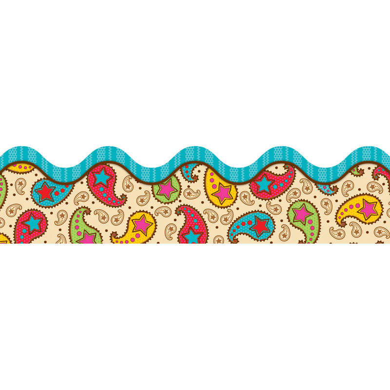 Paisley Power Border