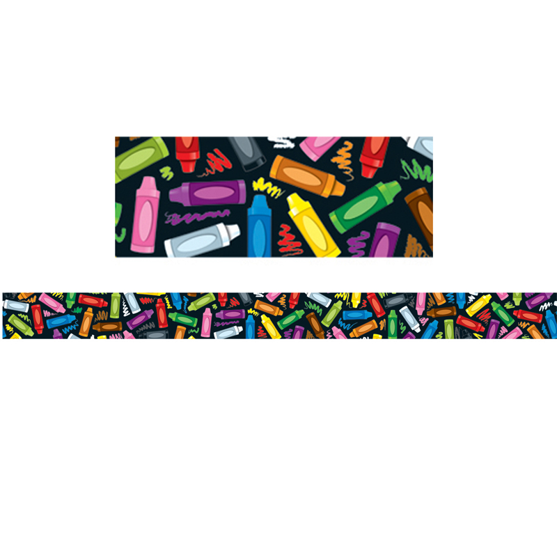 Crayons Border