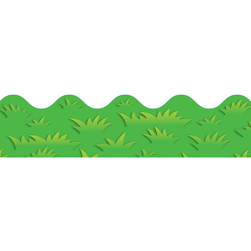 Grass Scalloped Border