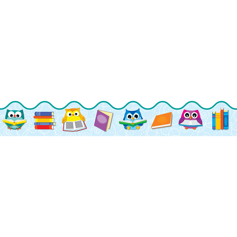 (6 Pk) Reading With Colorful Owls