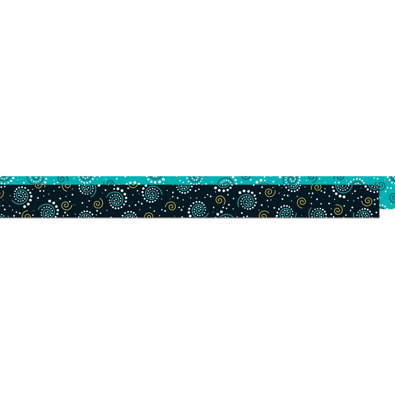 (6 Pk) Black White & Bold Border