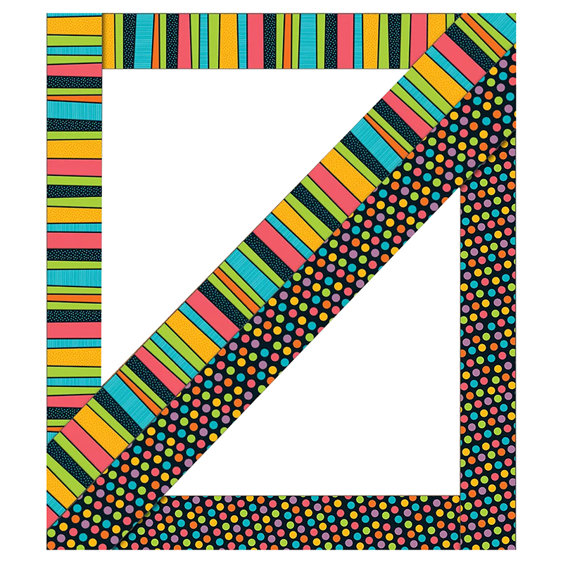 (6 Pk) Stylin Stripes Border