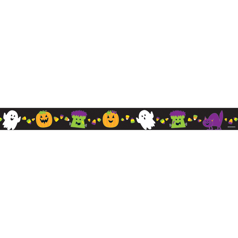 (6 Pk) Halloween Straight Border