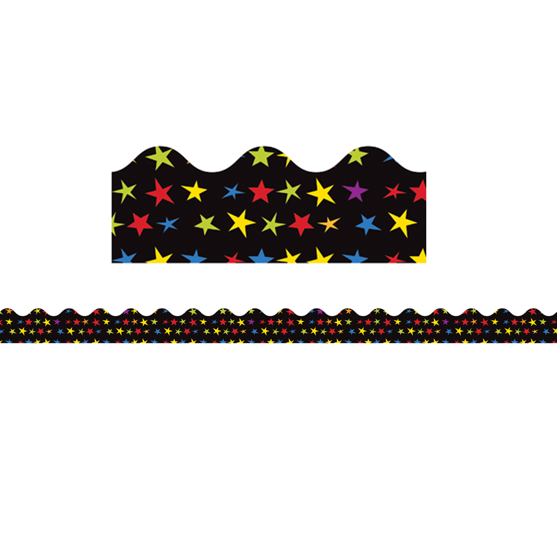 Super Power Super Stars Scalloped