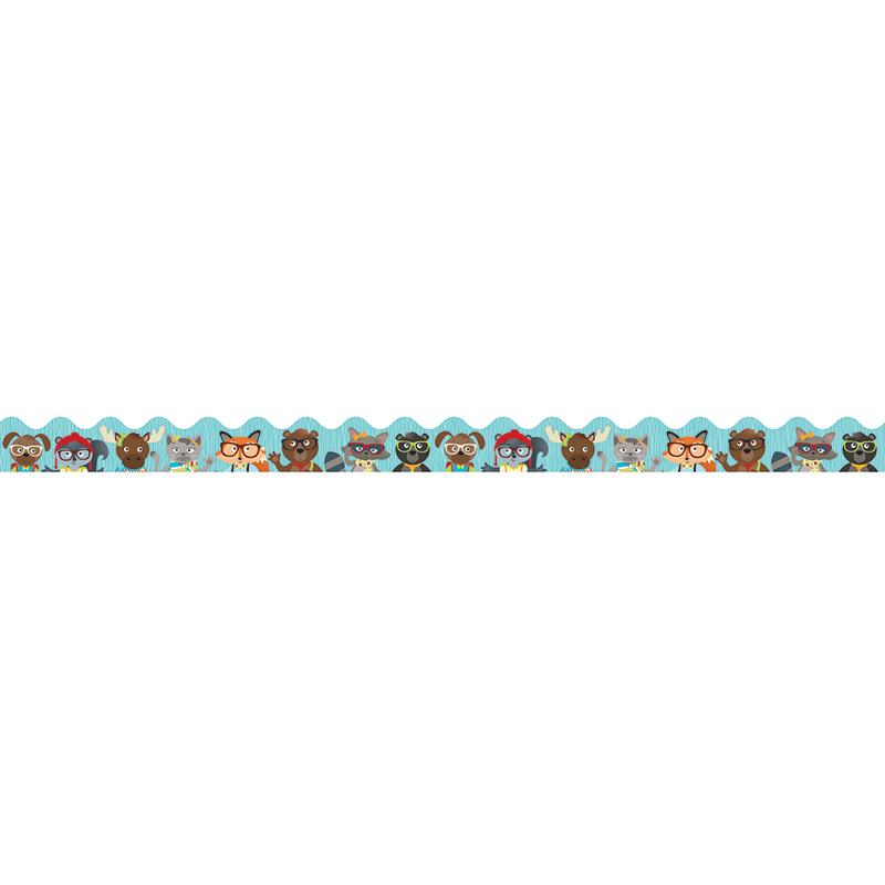 (6 Pk) Hipster Pals Scalloped