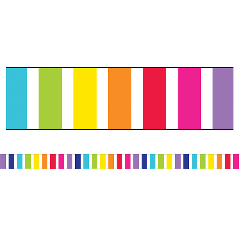 Stars Vert Rainbow Stripes Str Brdr