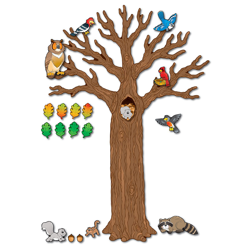 Big Tree W/Animals Bb Sets Gr K-5