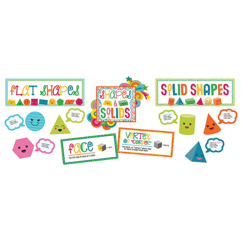School Pop Shapes & Solids Bb Set