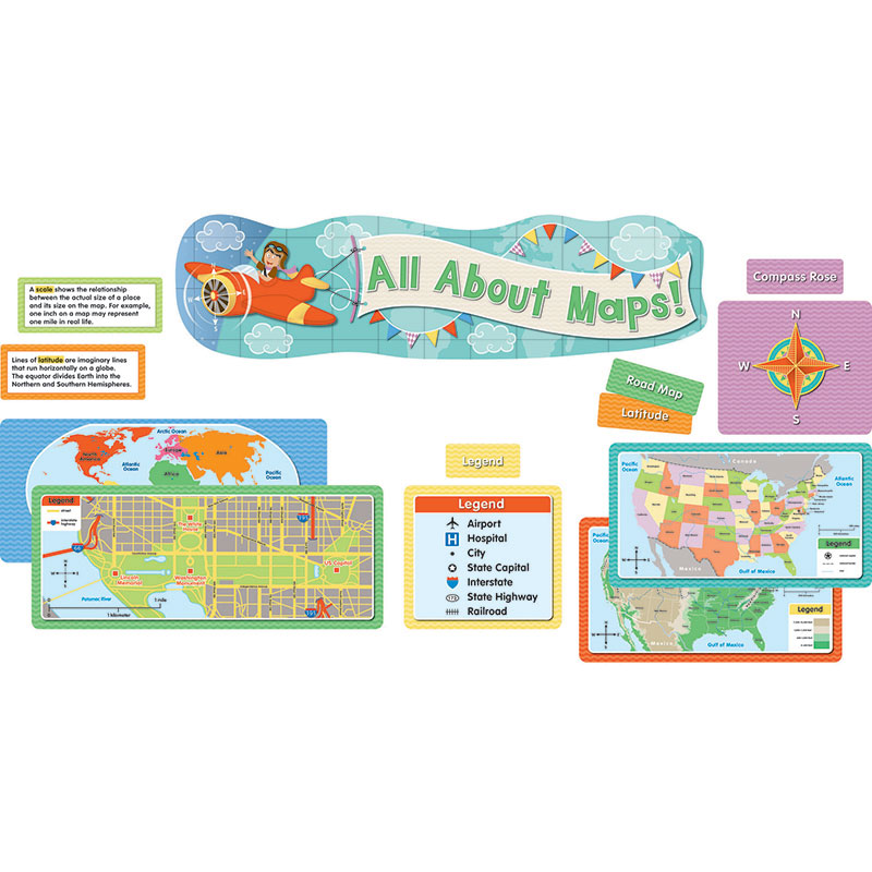 All About Maps Mini Bb Setgr K-3