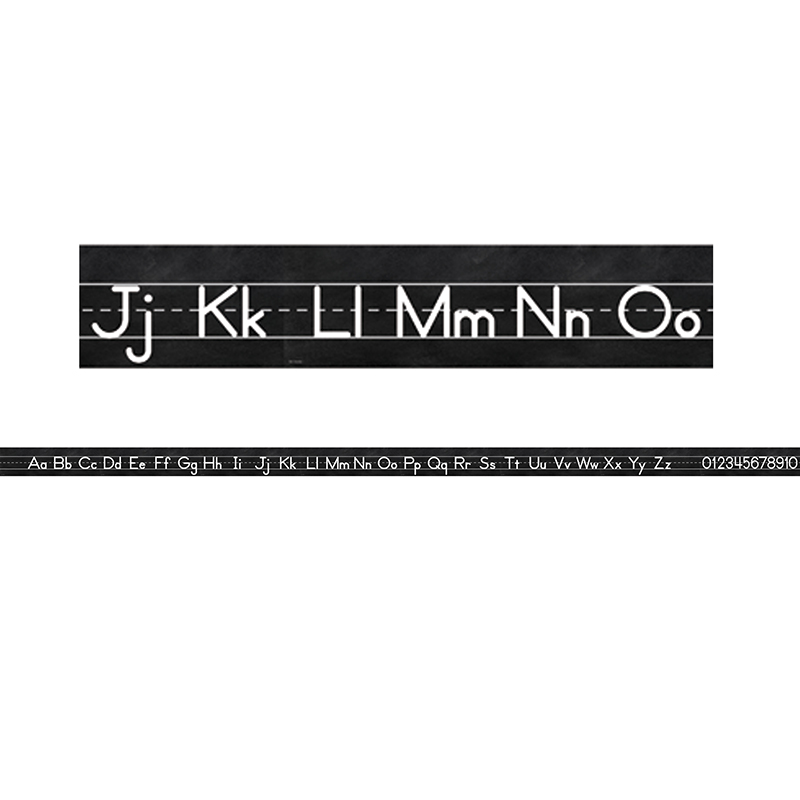 Industrial Chic Alphabet Line