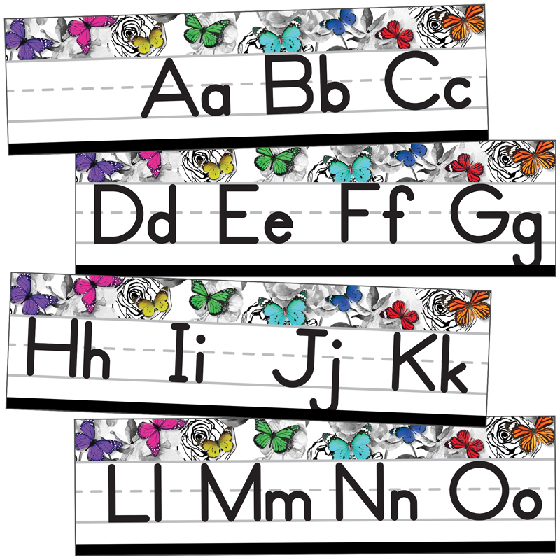 Alphabet Line Manuscript Mini Bb St