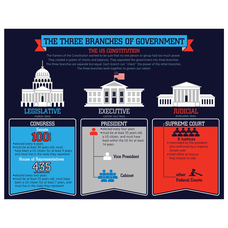 Three Branches Of Government Chart