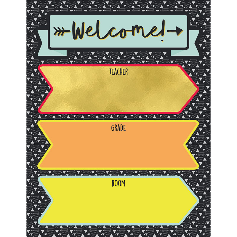 Welcome Chartlet Gr 2-8