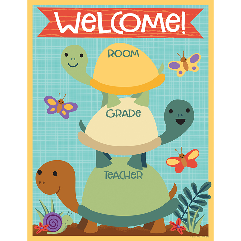 Nature Explorers Welcome Chart