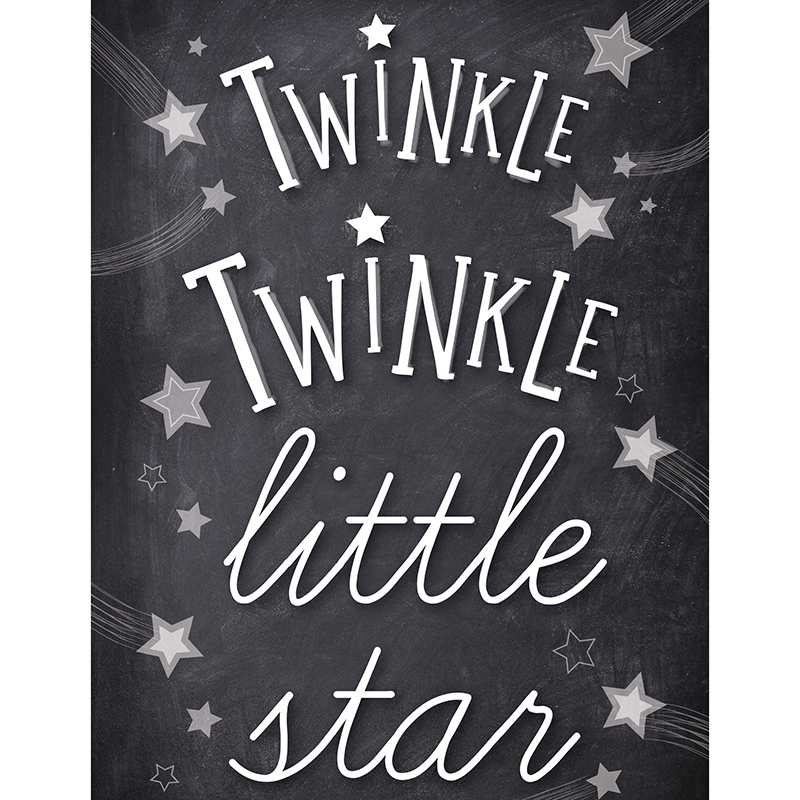 Stars Twinkle Twinkle Chart School