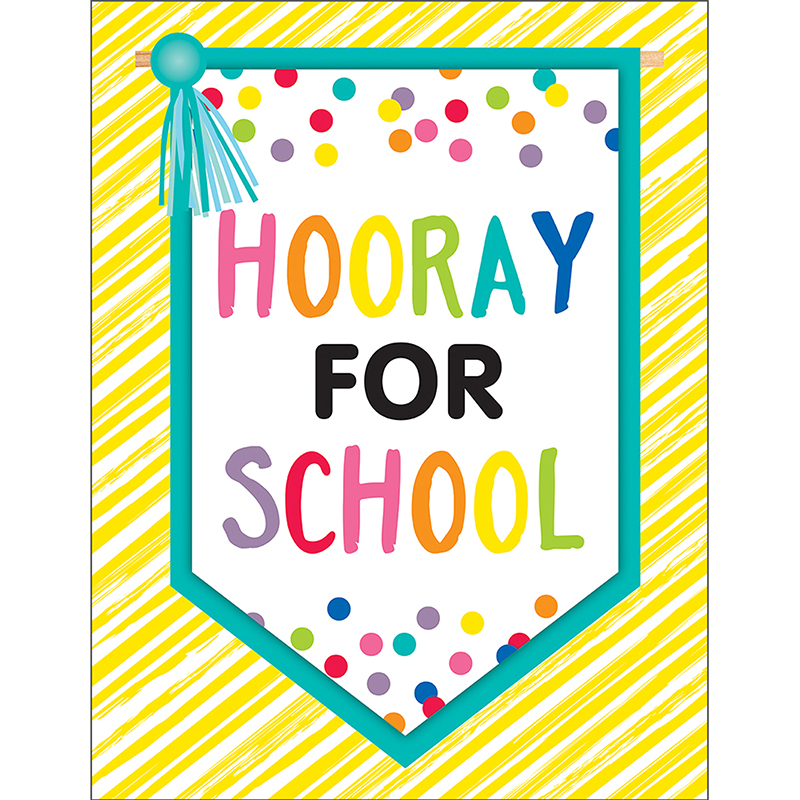 Just Teach Hooray For School Chart