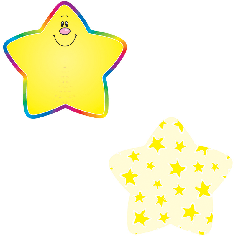 (6 Pk) Stars Mini Cutouts