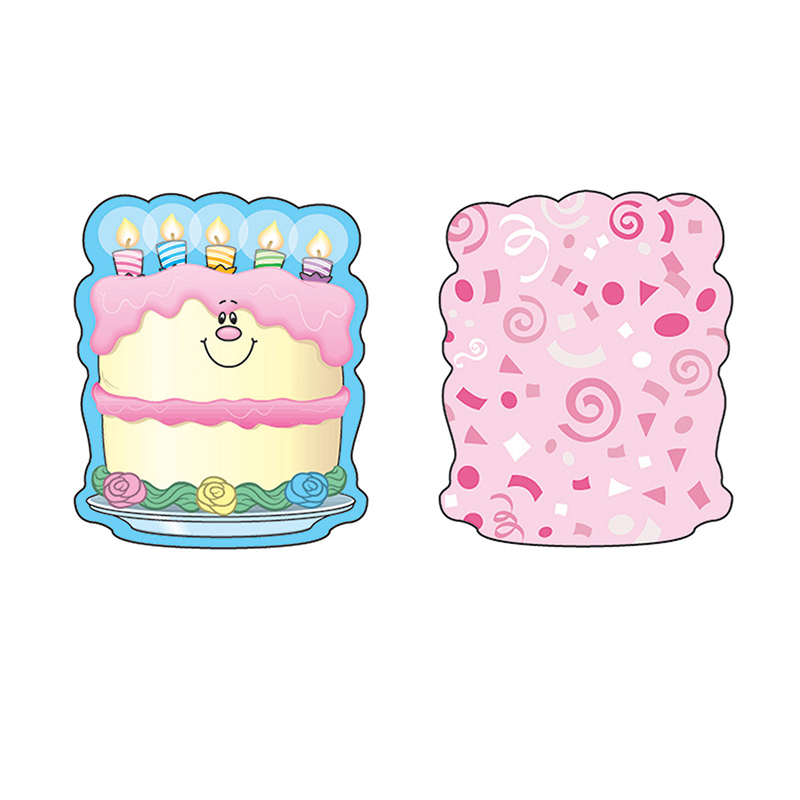 (6 Pk) Birthday Cakes Mini Cutouts
