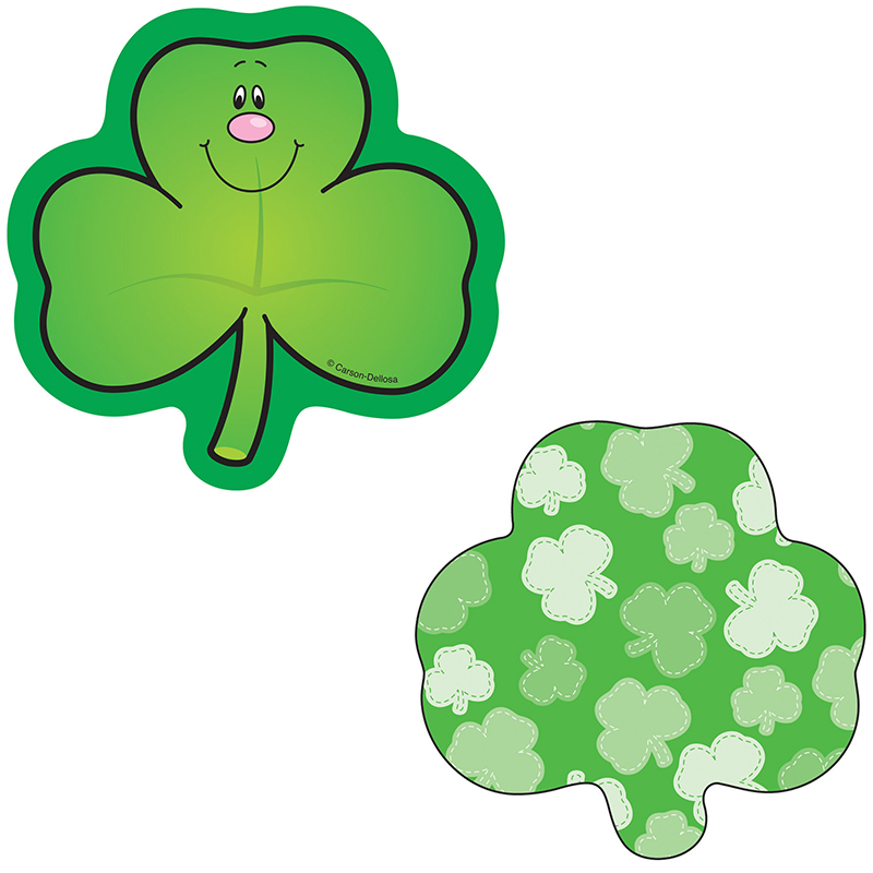 (6 Pk) Mini Cutouts Single Shamrock