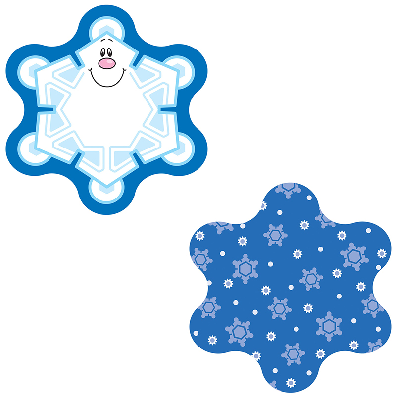 (6 Pk) Mini Cut Out Snowflakes