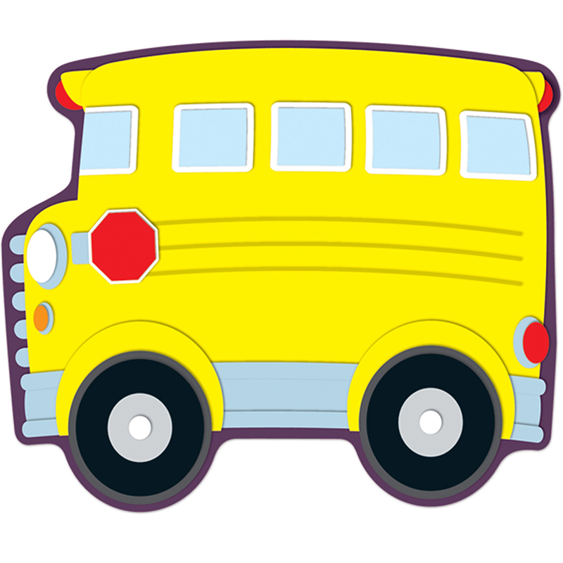 (6 Pk) School Bus Accents 36 Per Pk