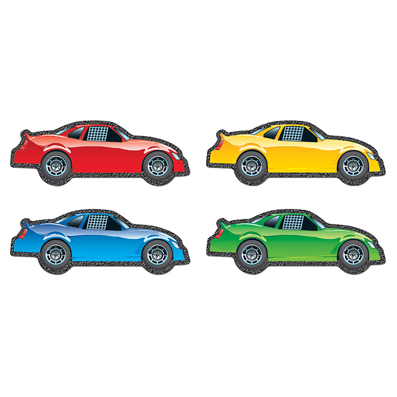 (6 Pk) Race Cars Cut Outs