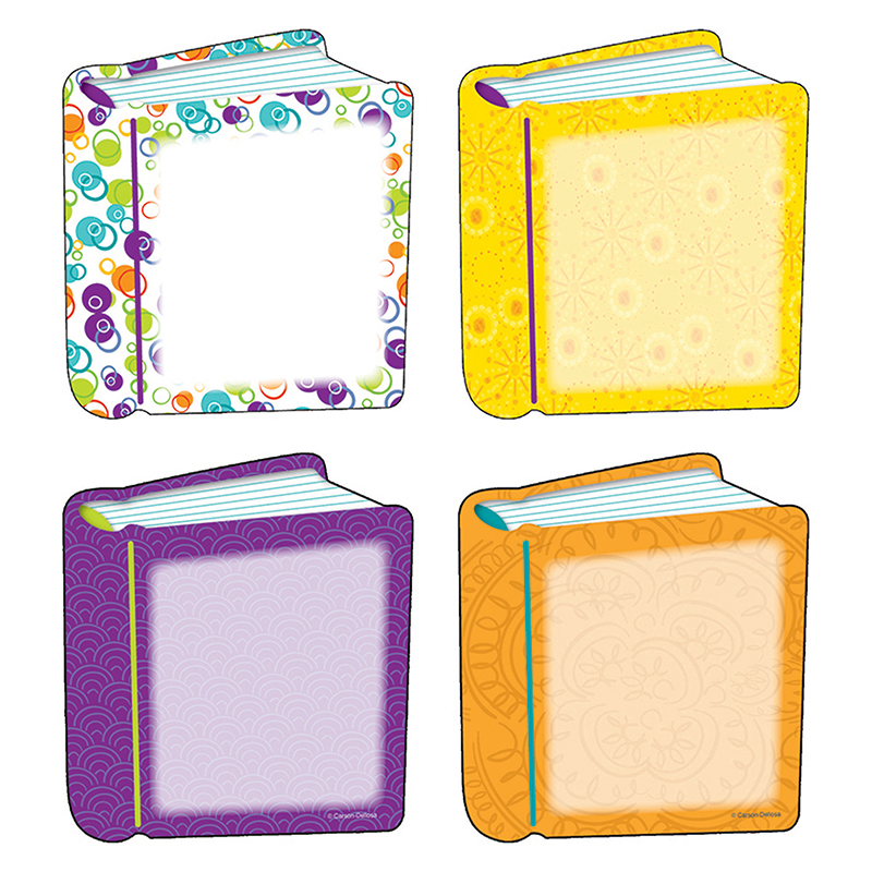 (6 Pk) Books Cut Outs