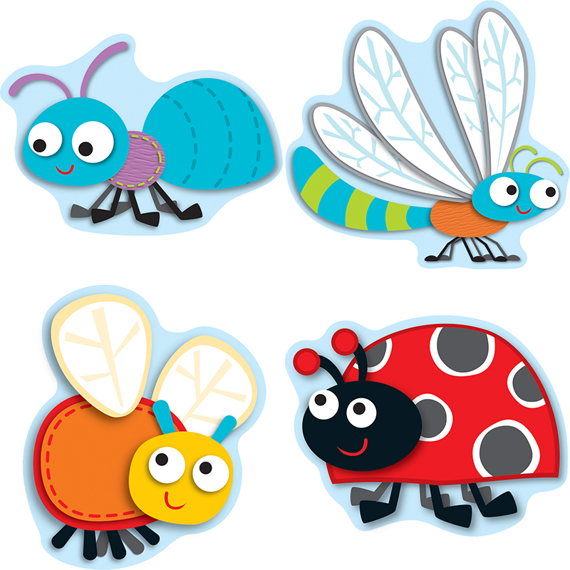 (6 Pk) Buggy For Bugs Cut Outs