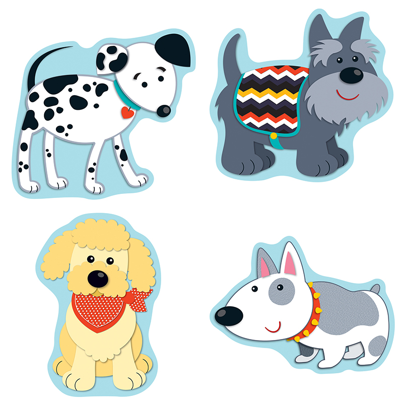(6 Pk) Hot Diggity Dogs Cut Outs