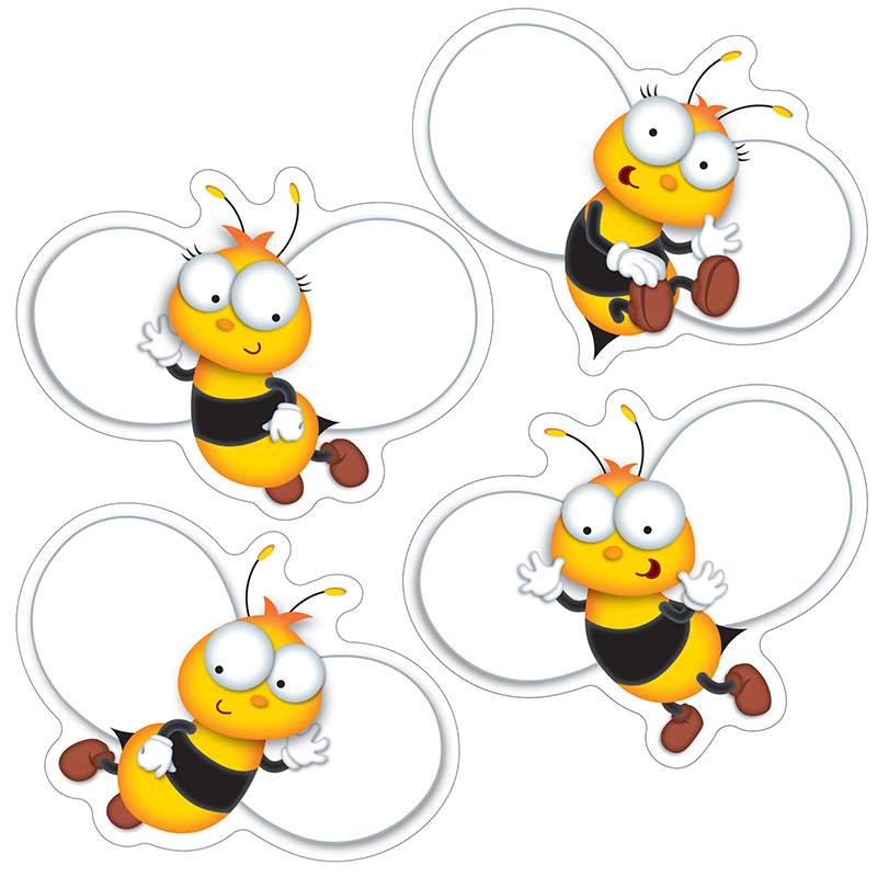 (6 Pk) Buzz-Worthy Bees Colorful