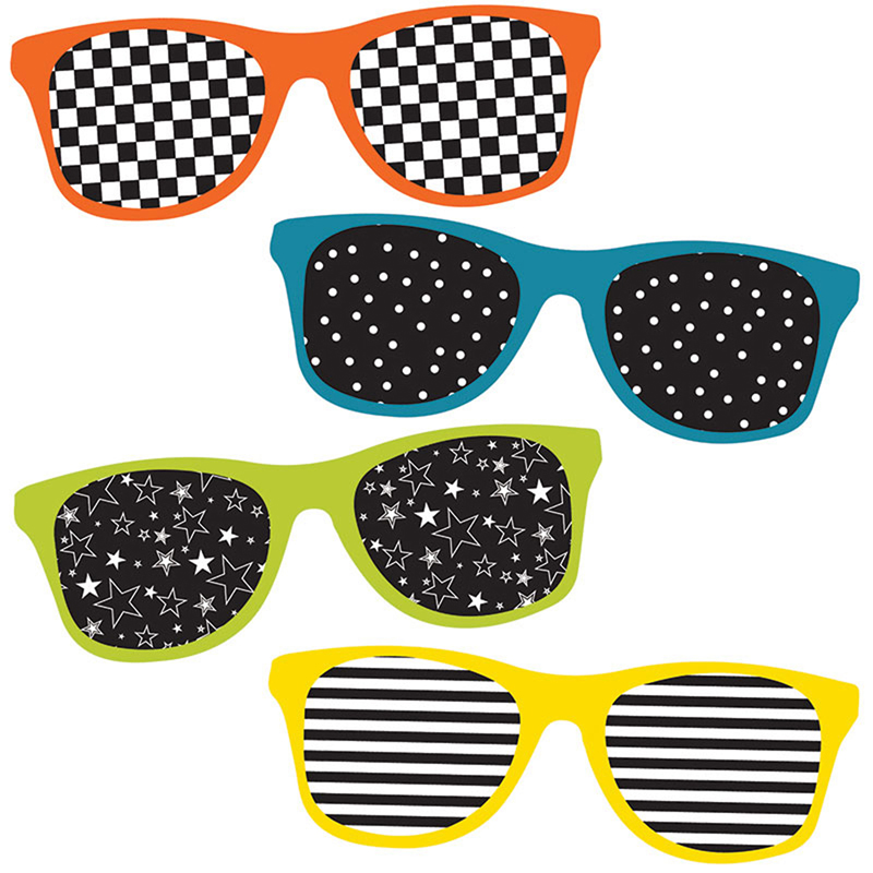 School Pop Sunglasses Cut Outs