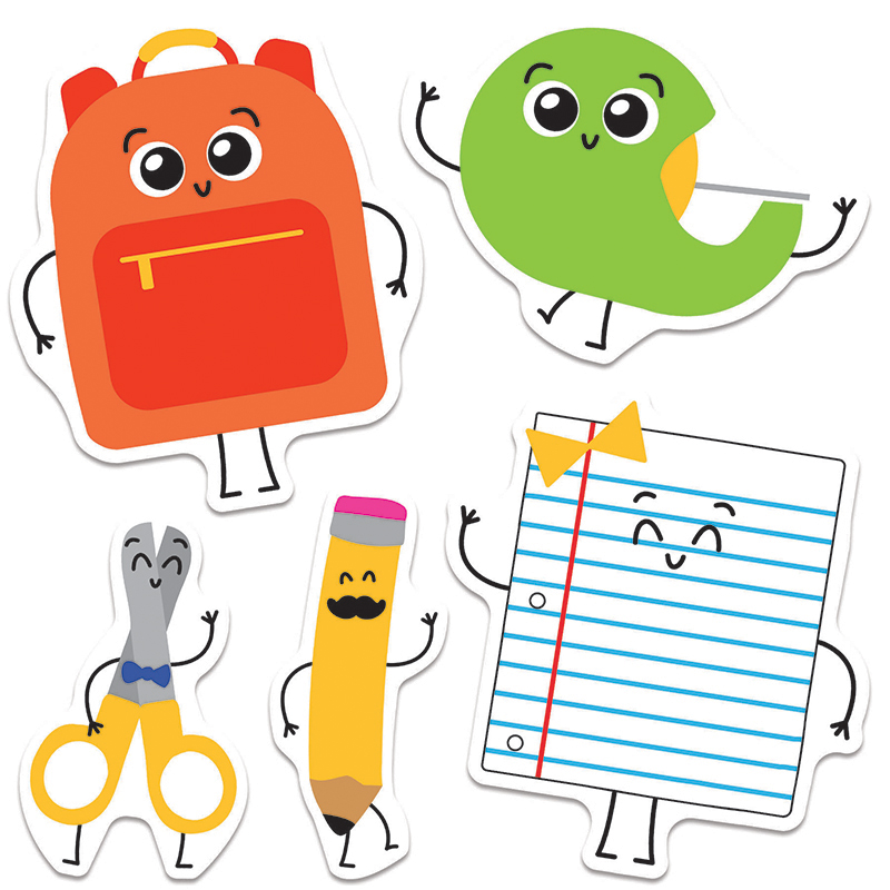 School Tools Cutout Asst Gr Pk-5