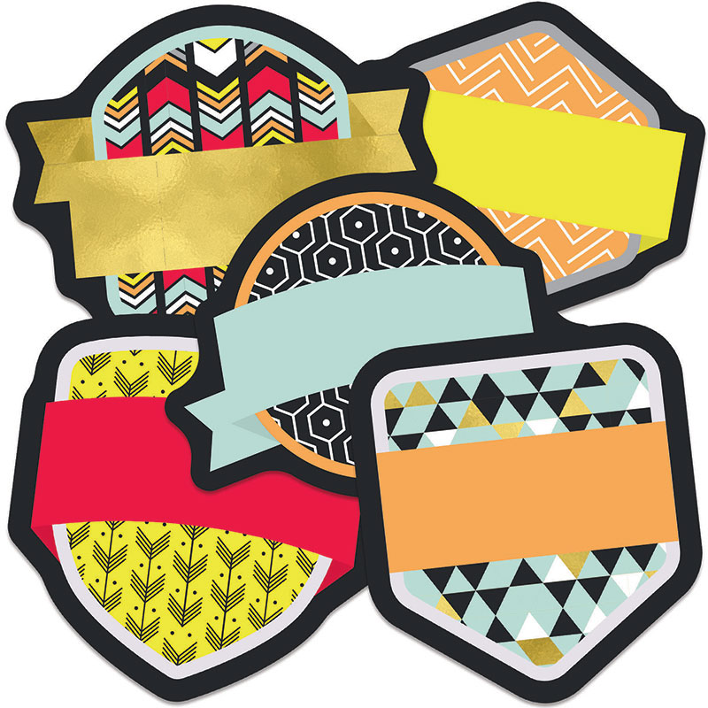 Badges Mini Asst Cutout Gr K-5