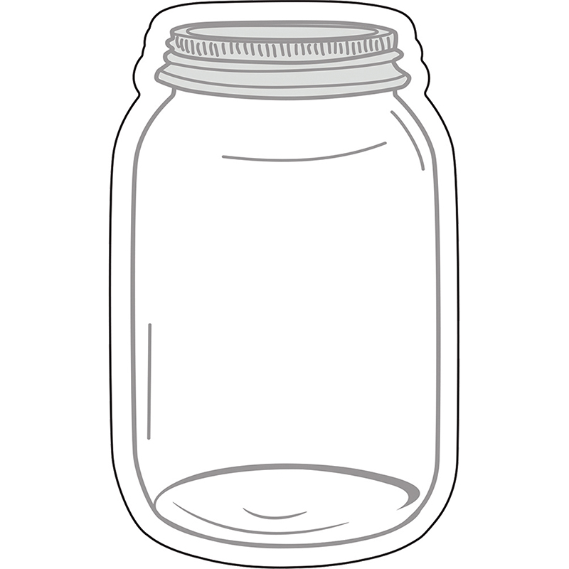 Industrial Chic Mason Jars Cut Outs