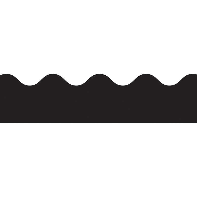Border Black Scalloped